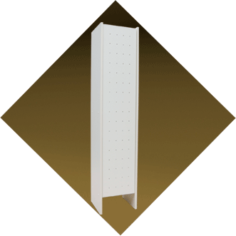 Arm&aacute;rio gavet&atilde;o com fundo ventilado.